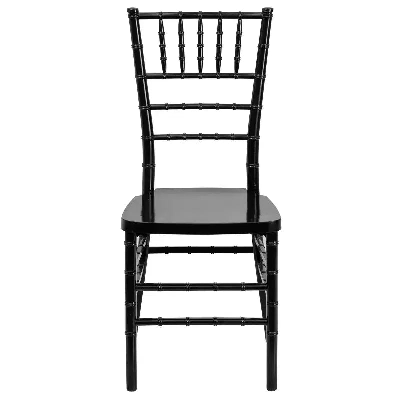 Sedia Chiavari impilabile in resina premium, confezione da 2 pezzi