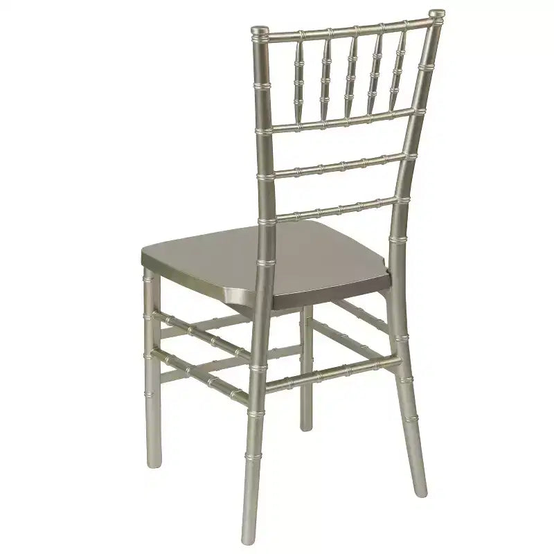 Sedia Chiavari impilabile in resina premium, confezione da 2 pezzi