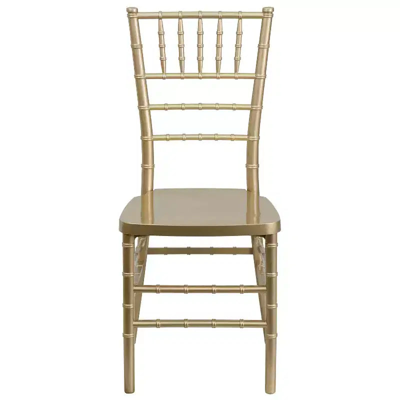 Sedia Chiavari impilabile in resina premium, confezione da 2 pezzi