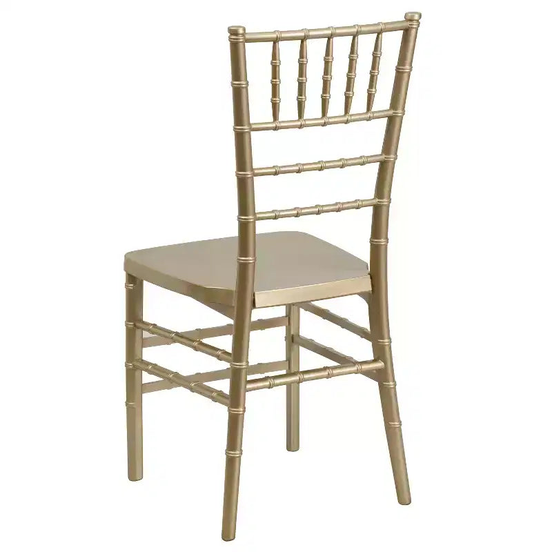 Sedia Chiavari impilabile in resina premium, confezione da 2 pezzi