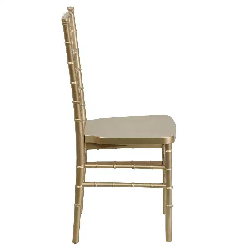 Sedia Chiavari impilabile in resina premium, confezione da 2 pezzi