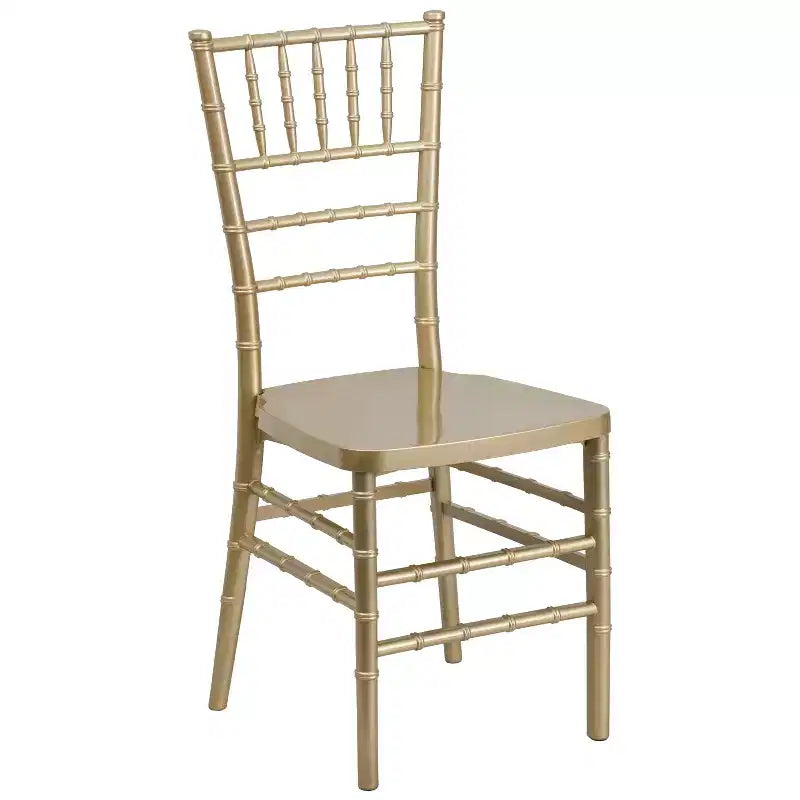 Sedia Chiavari impilabile in resina premium, confezione da 2 pezzi