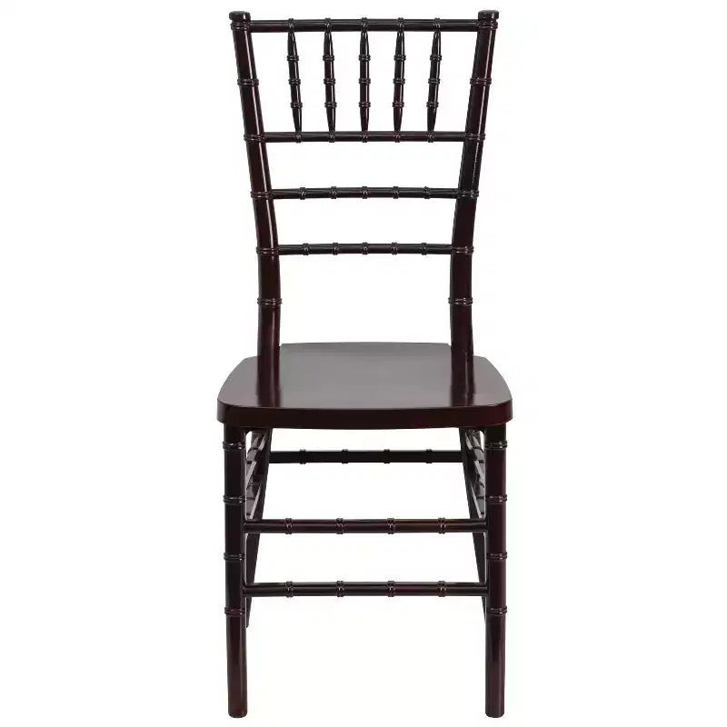 Sedia Chiavari impilabile in resina premium, confezione da 2 pezzi