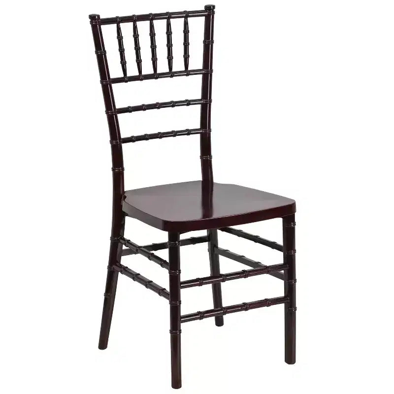 Sedia Chiavari impilabile in resina premium, confezione da 2 pezzi