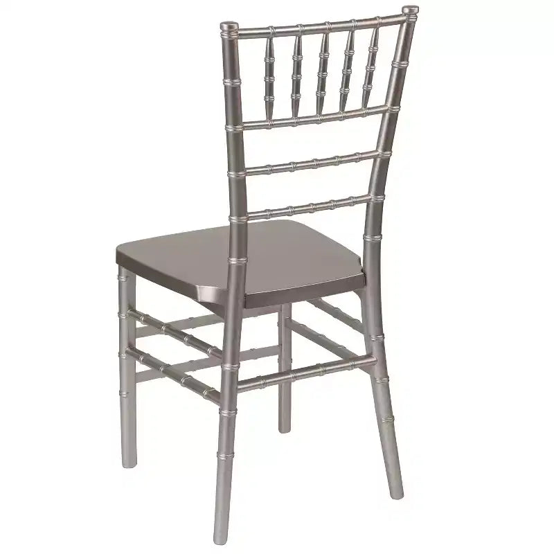 Sedia Chiavari impilabile in resina premium, confezione da 2 pezzi