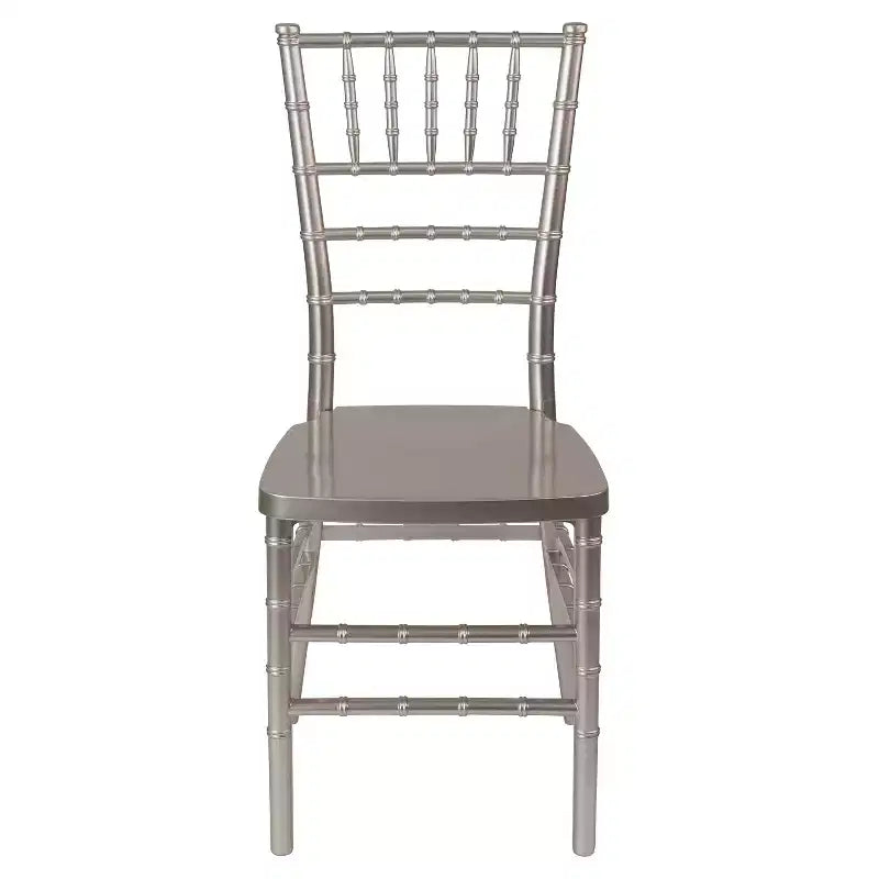 Sedia Chiavari impilabile in resina premium, confezione da 2 pezzi
