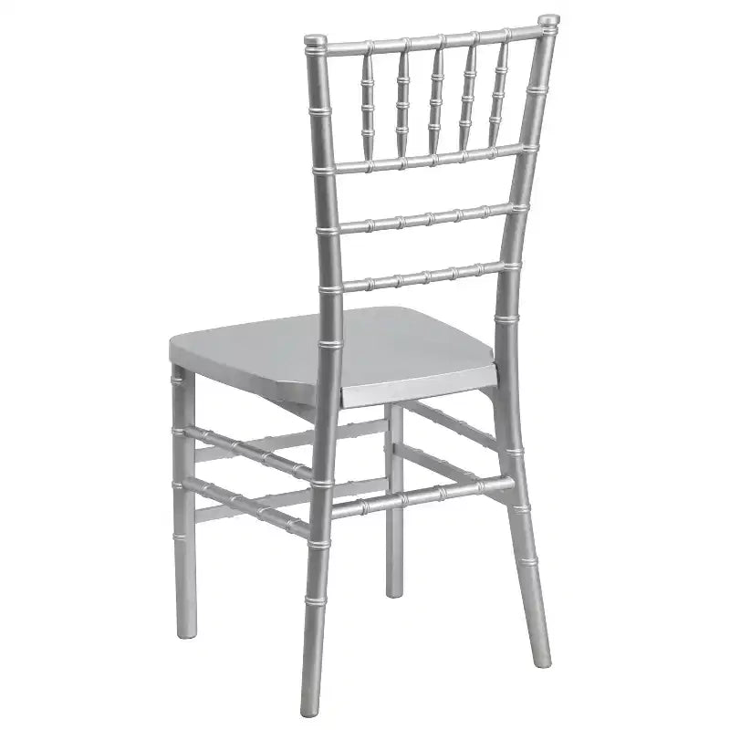 Sedia Chiavari impilabile in resina premium, confezione da 2 pezzi