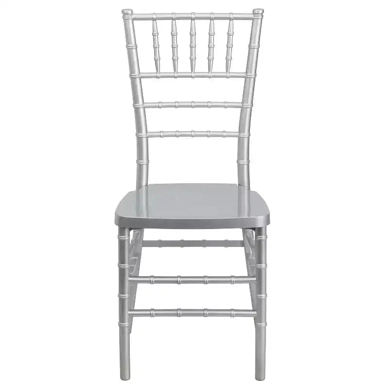 Sedia Chiavari impilabile in resina premium, confezione da 2 pezzi