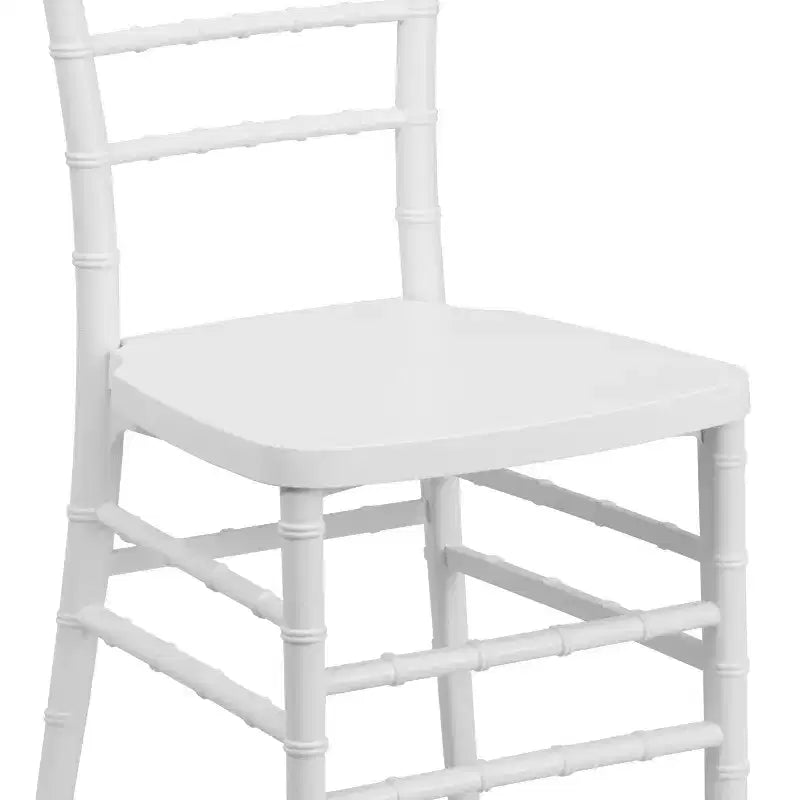 Sedia Chiavari impilabile in resina premium, confezione da 2 pezzi