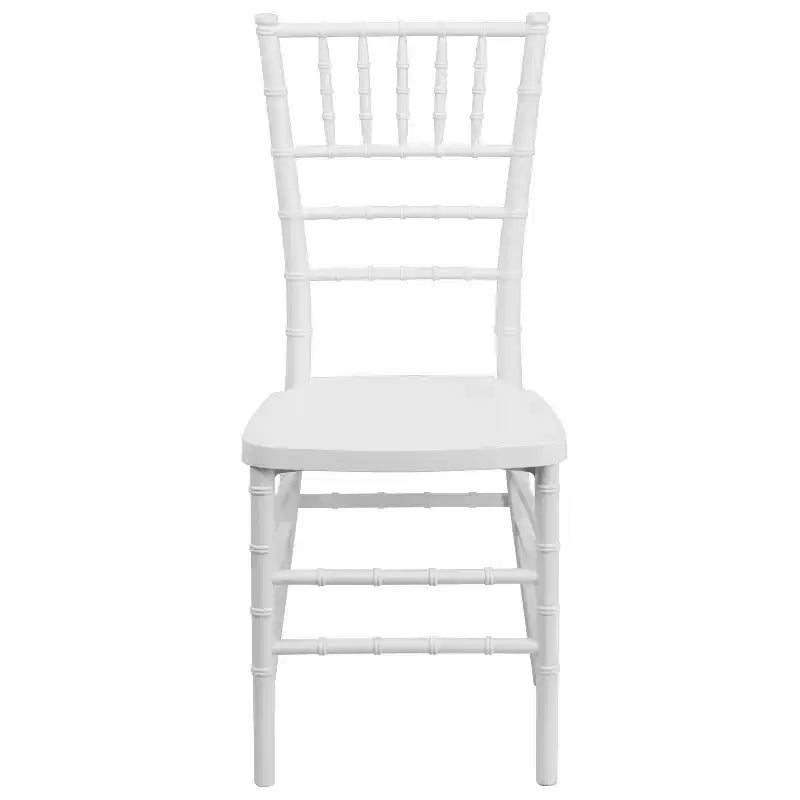 Sedia Chiavari impilabile in resina premium, confezione da 2 pezzi